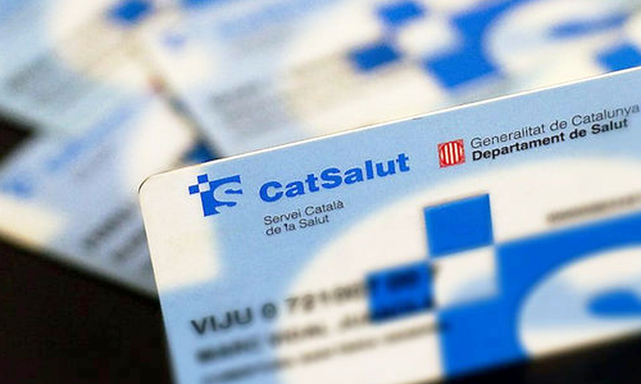CatSalut healthcare card used to access public healthcare services in Catalunya